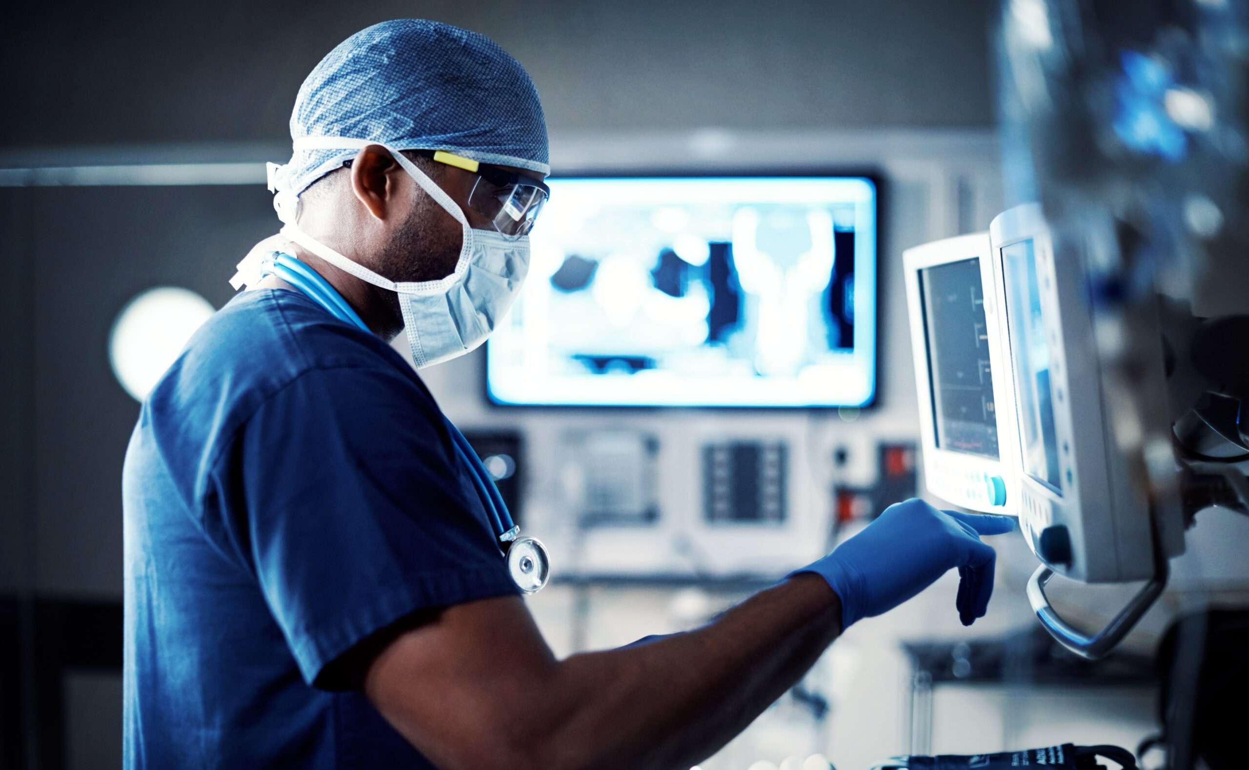 Industria de la salud y laboratorios.